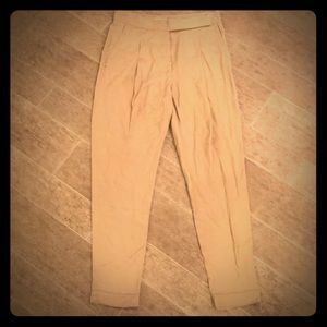 Tan Italian cloth trousers